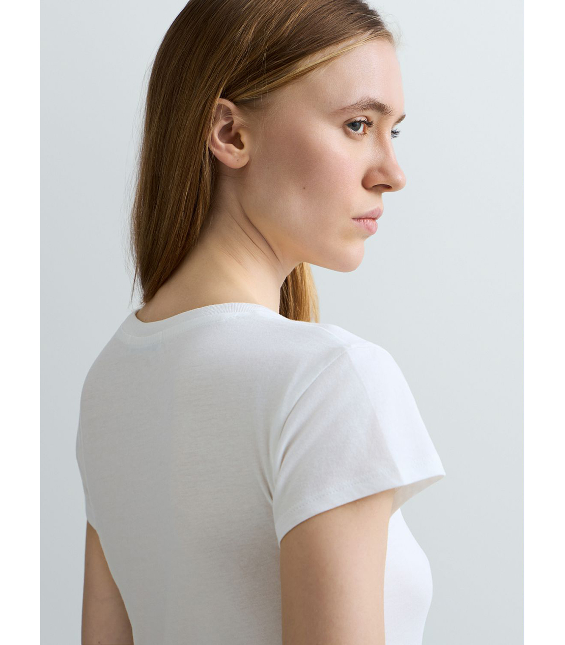 コットンジャージーハートプリントTシャツ 詳細画像 オフホワイト 7